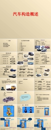 汽车电路电子元件培训：经典汽车构造课件(免费).ppt
