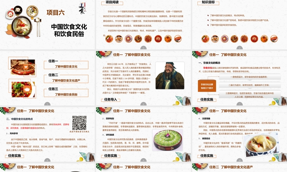 烹饪概论《6中国饮食文化和饮食民俗》课件.pptx