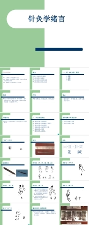 针灸学《针灸学绪言》课件.ppt