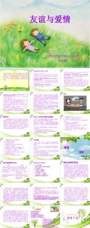 北师大版心理健康教育高一全一册《15 友谊与爱情》课件.ppt