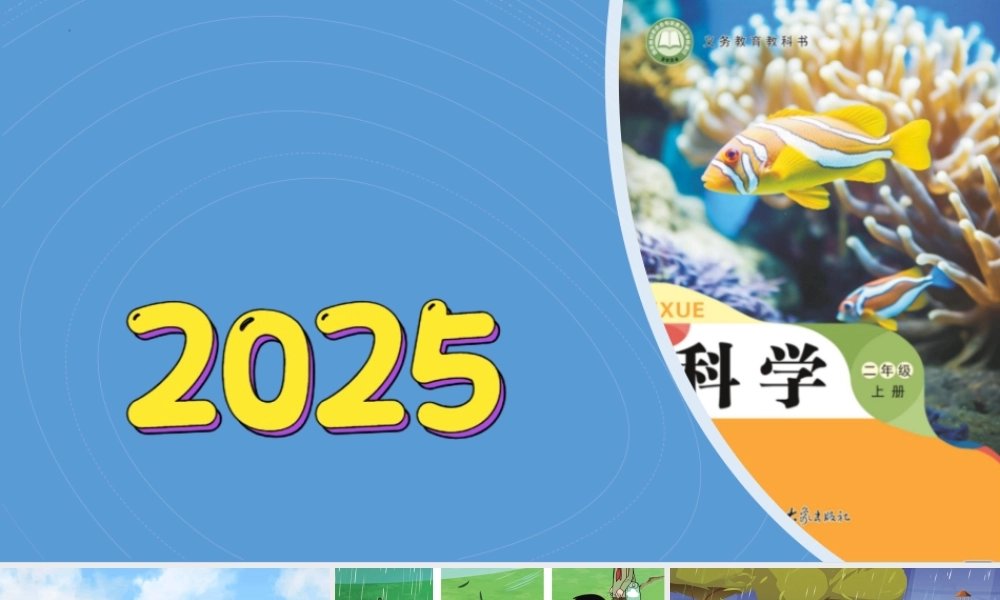 大象版（2024）科学二年级上册3.1《下雨了》（课件）.pptx