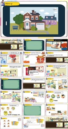 人教版（2024一年级起点）英语一年级上册《Unit 5 People around me lesson 4》课件.pptx