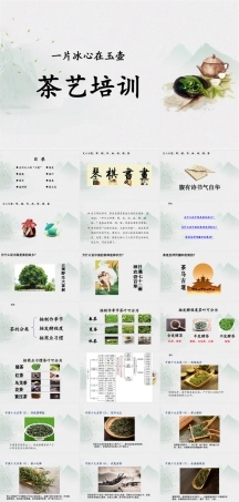 茶艺培训一片冰心在玉壶PPT优质课件（带动画可编辑）.pptx