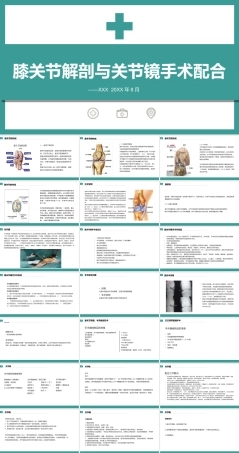 膝关节解剖与关节镜手术配合膝关节炎护理查房PPT（带动画）.ppt