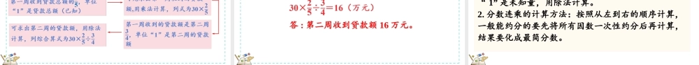 最新冀教版（2026）六年级数学上册4.1分数的连乘、连除及乘除混合运算课件.pptx