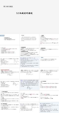 沪科版（2020）物理选择性必修第一册《3.2机械波的描述》（课件）.pptx