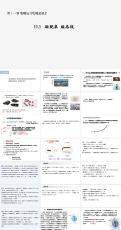 沪科版（2020）物理必修第三册《11.1 磁现象磁感线》（课件）.pptx