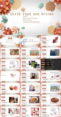高教版（2023）中职英语基础模块1《Part01 Unit6 Food and Drinks》课件.pptx