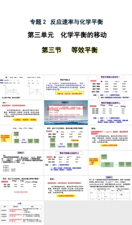 苏教版（2019）高中化学选择性必修一《2.3.2等效平衡》课件.ppt
