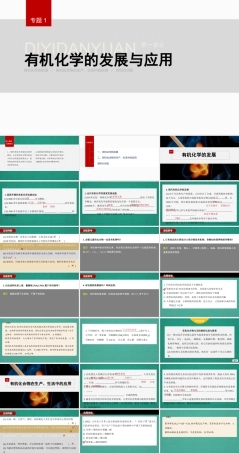 苏教版（2019）高中化学选择性必修三《专题1 第一单元 有机化学的发展与应用》课件（共58张ppt）.pptx
