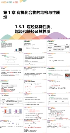 鲁科版（2019）化学选择性必修3《1.3.1 烷烃及其性质、烯烃和炔烃及其性质》课件.pptx