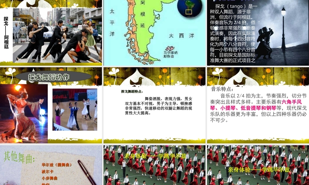花城粤教版（2019）高中音乐鉴赏《绚丽的世界音乐-舞蹈篇》课件.pptx