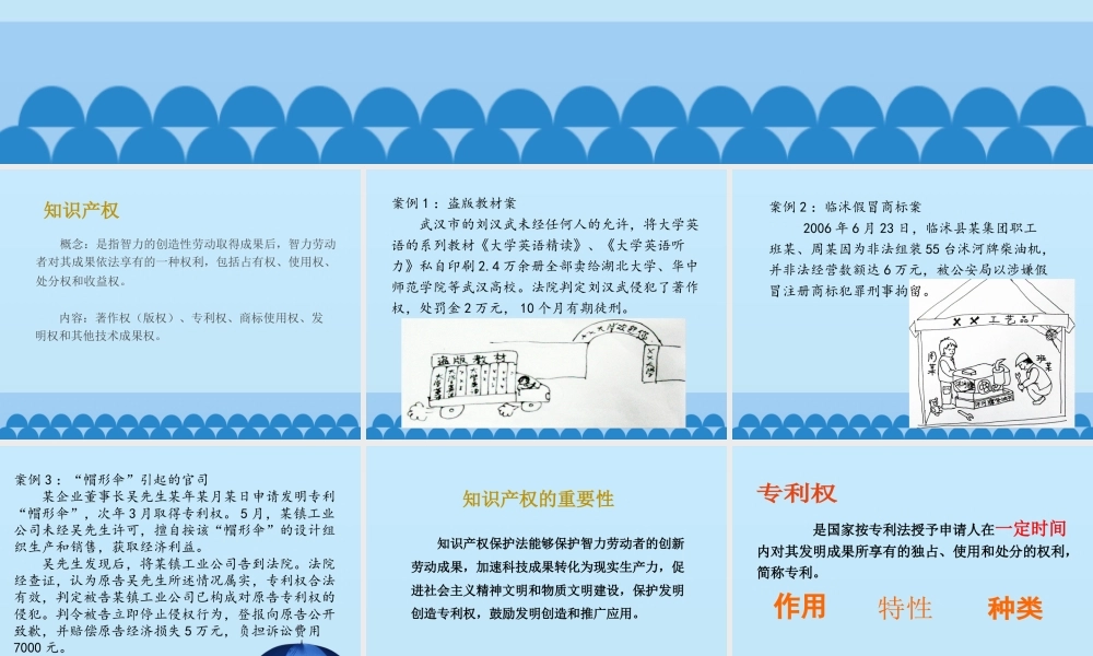 地质版（2019）通用技术必修1《1.4 知识产权及其保护》课件2.pptx
