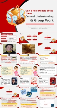 高教版（2023）中职英语基础模块三《Part6 Unit 8 Role Models of the Times》课件.pptx