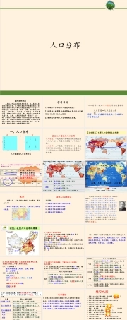 鲁教版（2019）高中地理必修第二册《人口分布》PPT课件.pptx