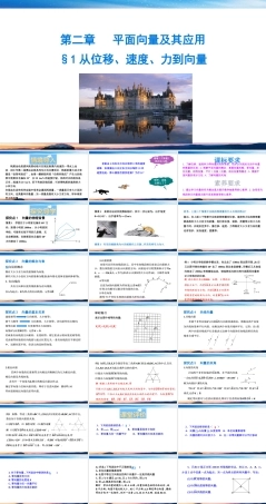 北师大版（2019）数学-必修第二册《第二章平面向量及其应用-§1从位移、速度、力到向量》课件.pptx