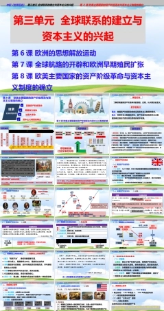第8课 欧美主要国家的资产阶级革命与资本主义制度的确立（课件）.pptx