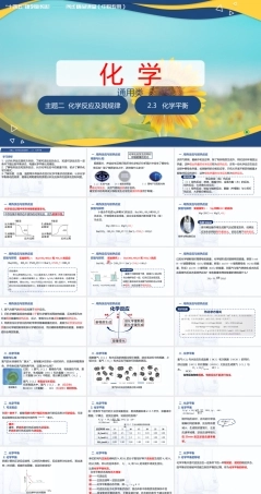 2.3 化学平衡（课件）-【中职专用】高中化学（高教版2021通用类）.pptx