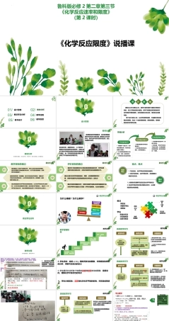 6.2化学反应限度说课 课件2025-2026学年学年高一下学期化学人教版（2019）必修第二册.pptx