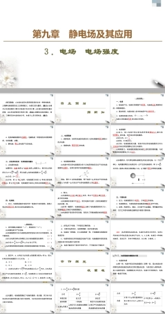 人教版高中物理必修第三册课件9.3《电场　电场强度》.ppt