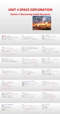 人教版英语必修第三册教学课件：Unit 4 Space Exploration Section C(共38张).ppt