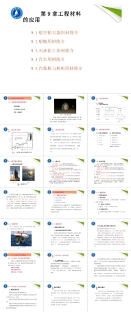 第9章 工程材料的应用-工程材料及成形技术基础.pptx