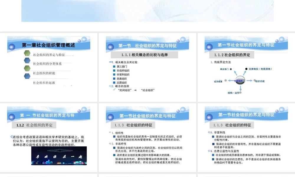 2025年-社会组织管理概论ppt全套教学课件.pptx