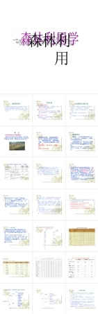 2025年高校课件森林利用学-新版.pptx