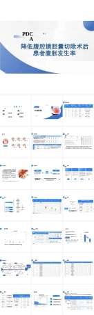 2025年高校课件-PDCA循环-降低腹腔镜胆囊切除术后患者腹胀发生率经典案例汇报-新版.pptx