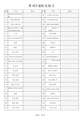 2026春人教版英语八下单词7-8默写练习(20251014225641).pdf