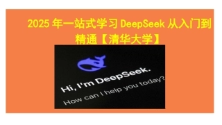 2025年轻松学习DeepSeek从入门到精通【完整版学习资料2份134页】供参考.docx