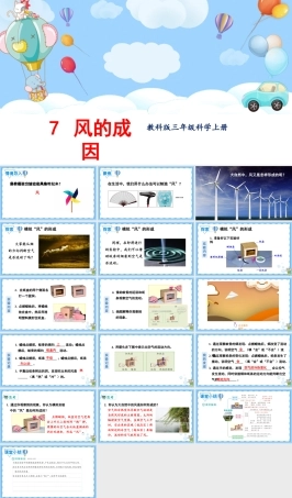 2025年教科版小学三年级上册科学第二单元《第7课风的成因》教学课件.pptx