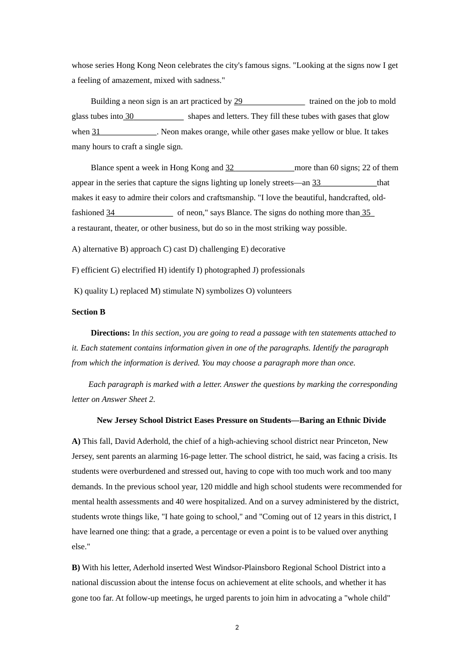 2018年6月大学英语四级真题（第3套).doc_第2页