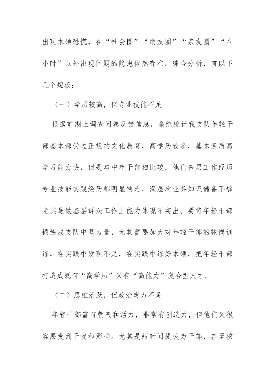 关于年轻干部情况的调研报告.docx_第2页