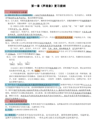 中考物理总复习笔记.pdf