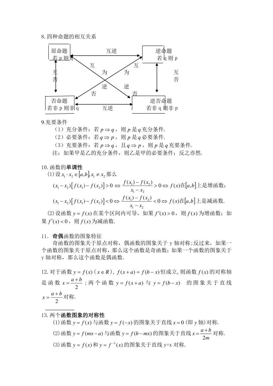 高中数学公式汇总.pdf_第2页