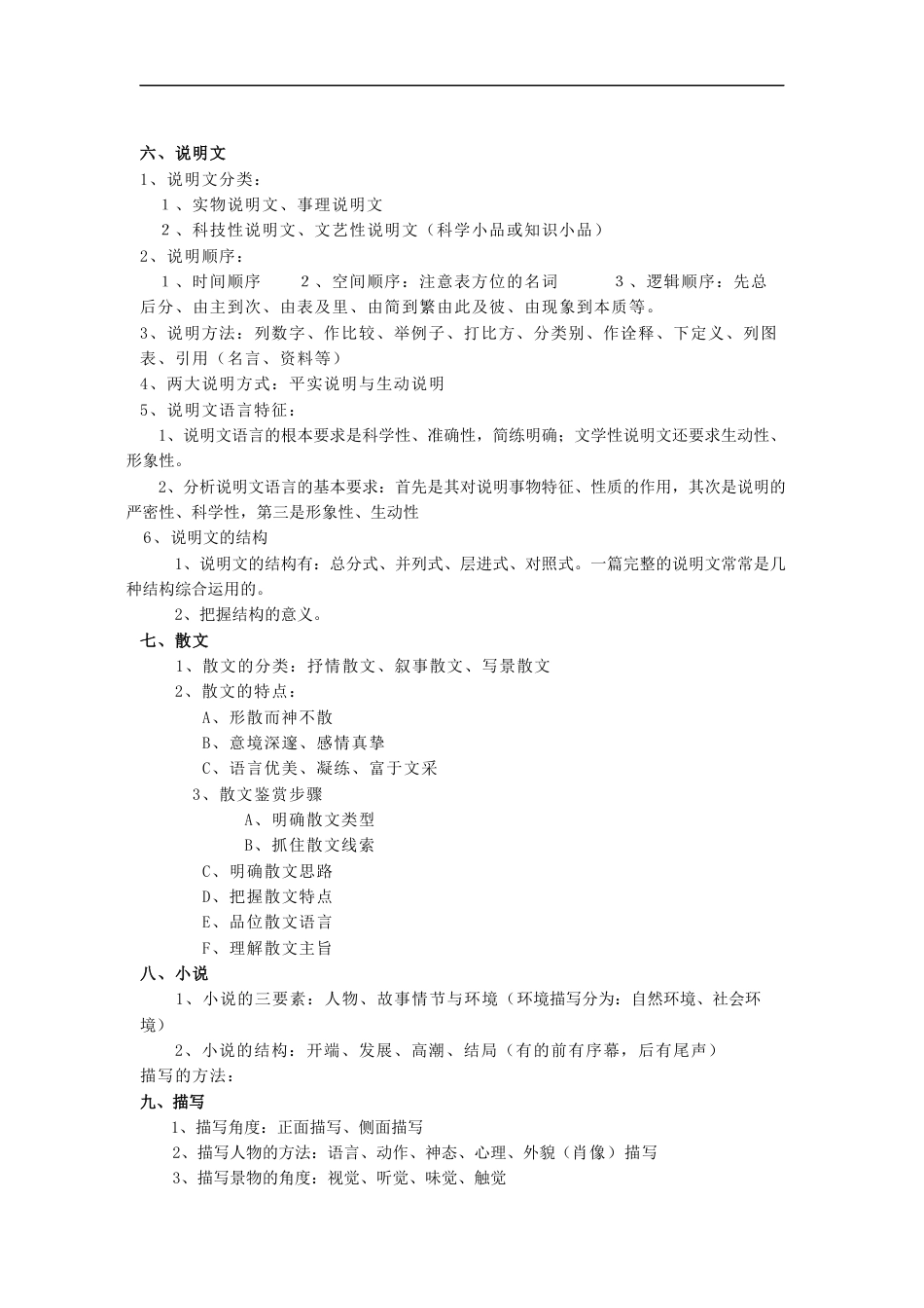 高中语文基本文体知识识记.docx_第2页